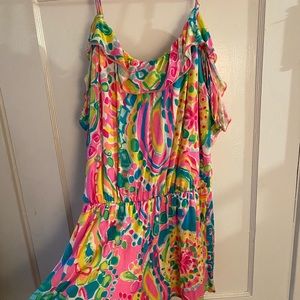 Super comfy Lilly Pulitzer cotton romper- size M